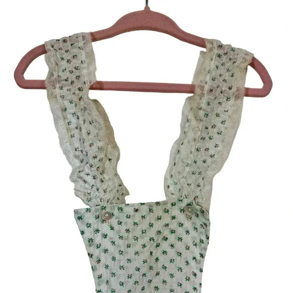 True Vintage 1950s Hollywood Needlecraft Ruffle Sunsuit Bubble Romper Playsuit - Picture 4 of 7